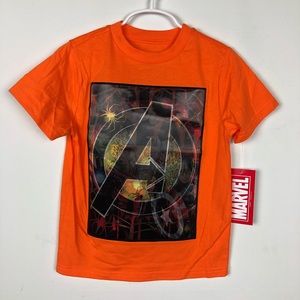 Marvel Avengers boys Lenticular T-shirt NWT XS